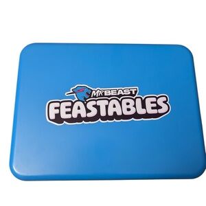 MrBeast Feastables Blue Plastic Storage Box